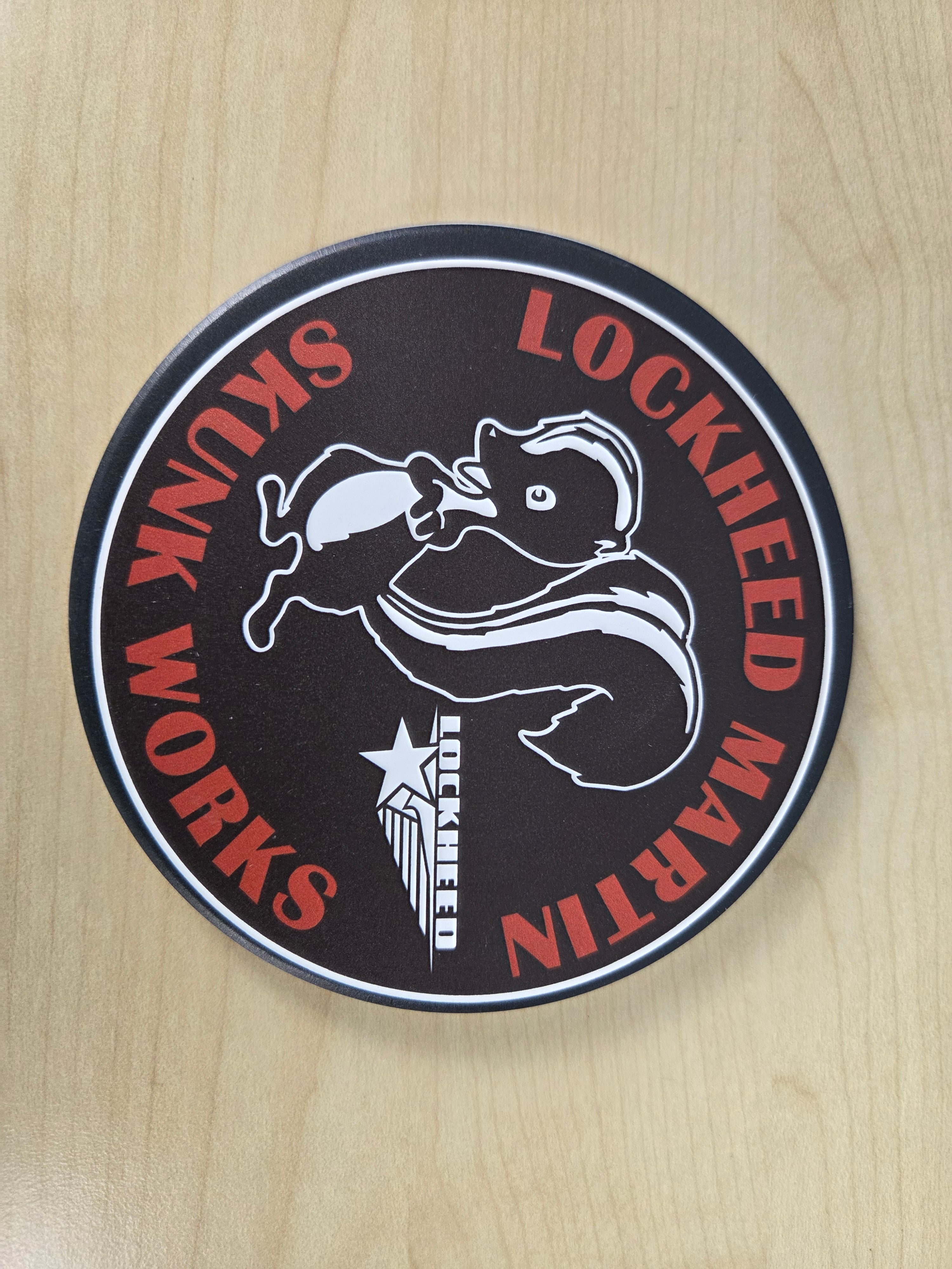 Lockheed Martin Skunk Works Drink Coaster