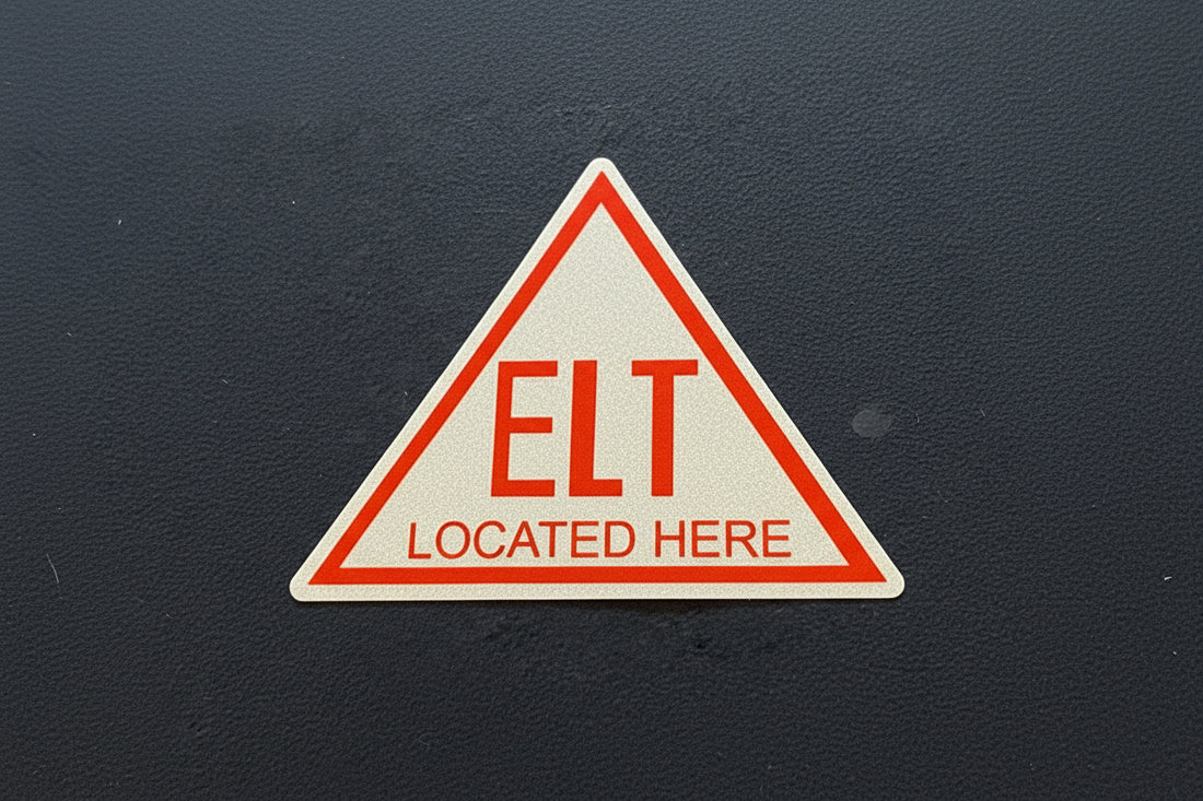 ELT Located Here Sticker