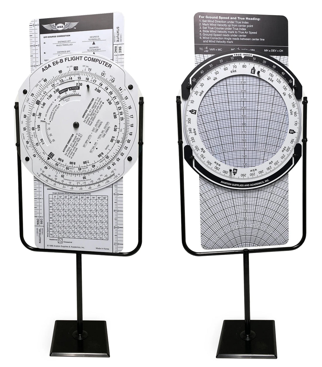 ASA AirClassics® Metal E6-B Flight Computer