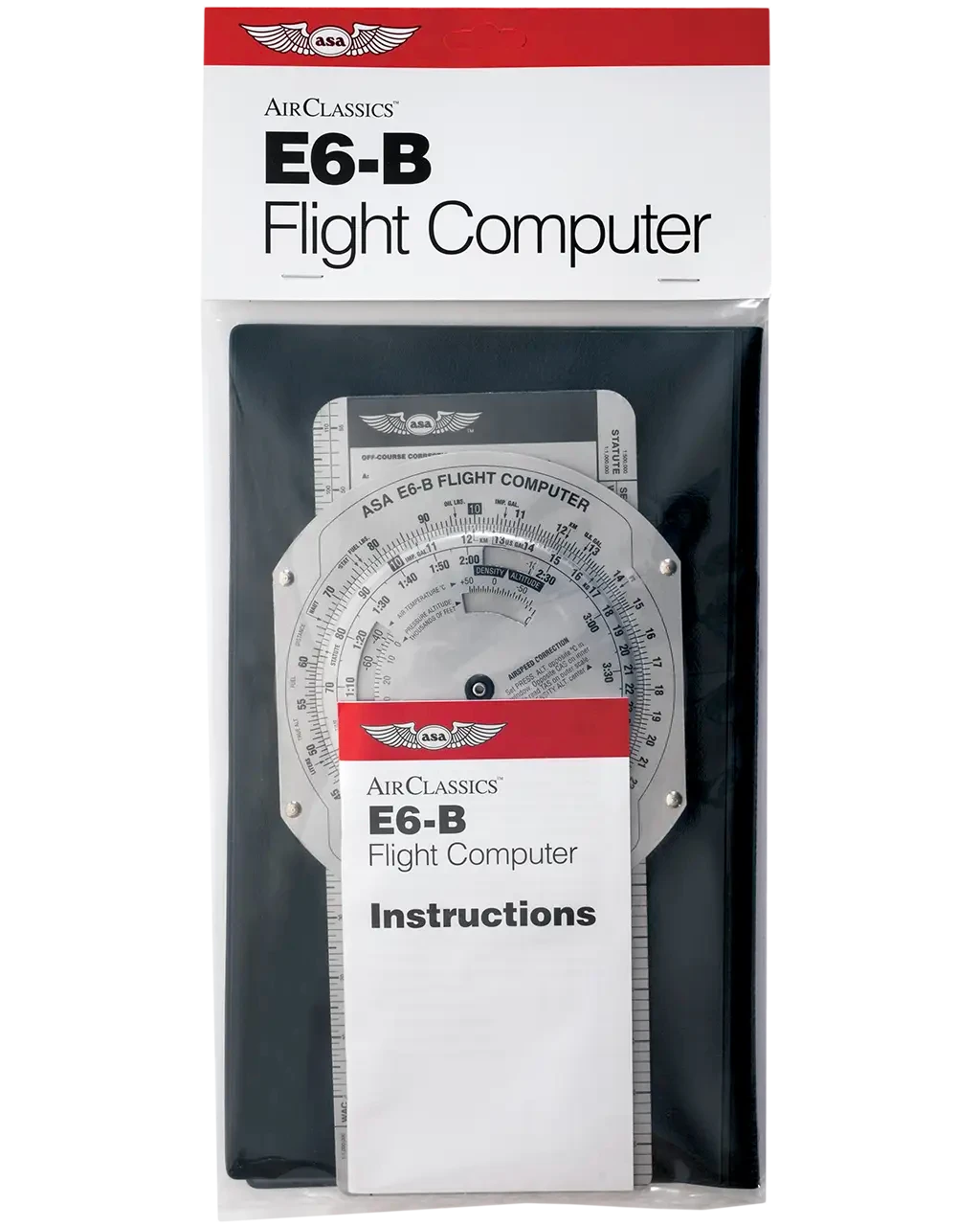 ASA AirClassics® Metal E6-B Flight Computer
