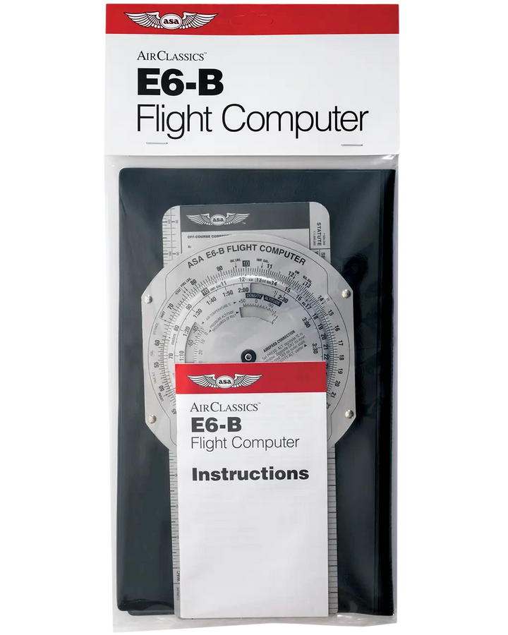 ASA AirClassics® Metal E6-B Flight Computer