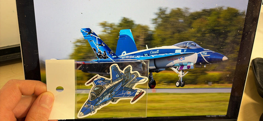 CF-18 Canadian Hornet Sticker