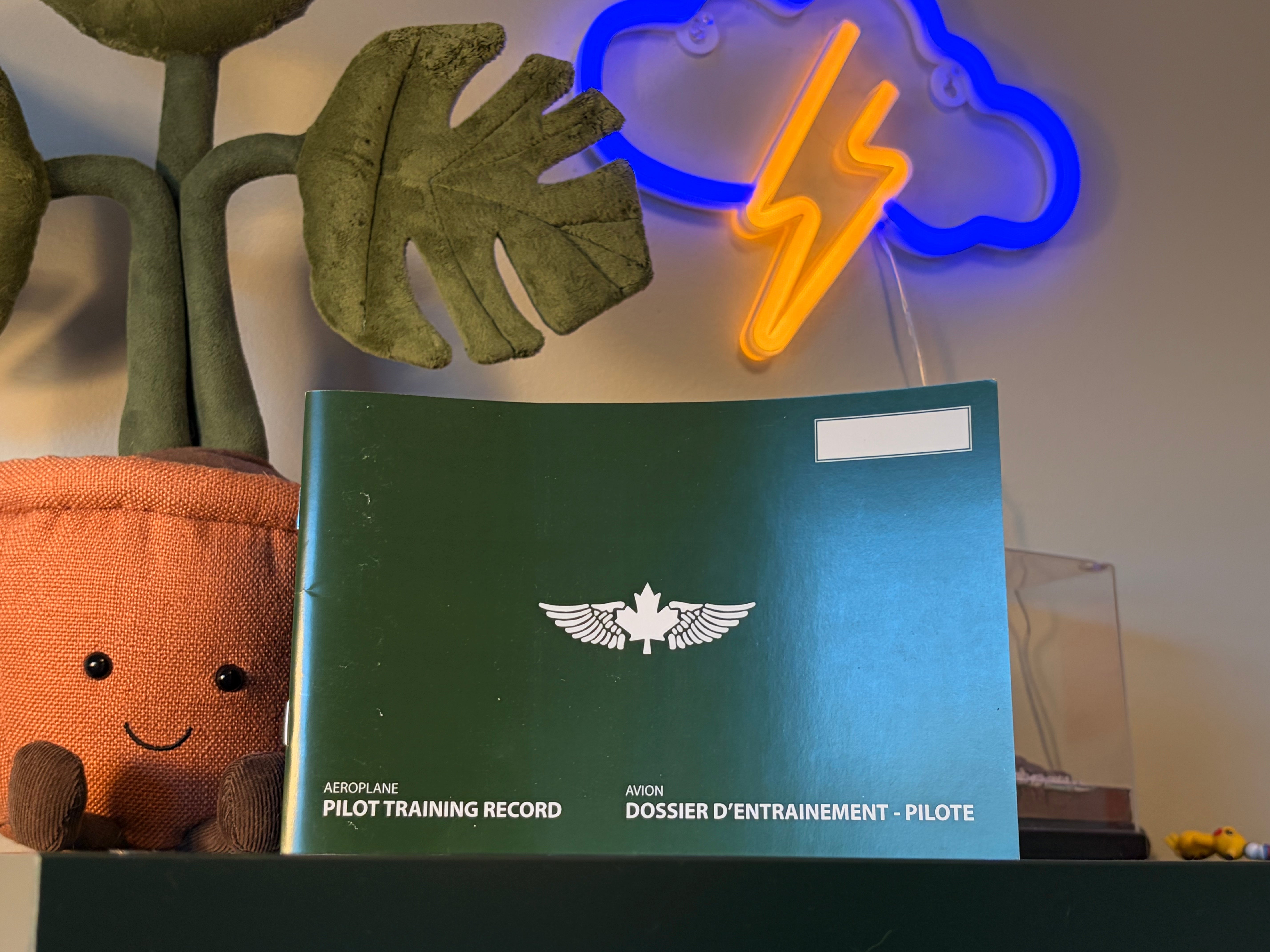 Pilot Training Record (PTR) Bilingual – Aeroplane