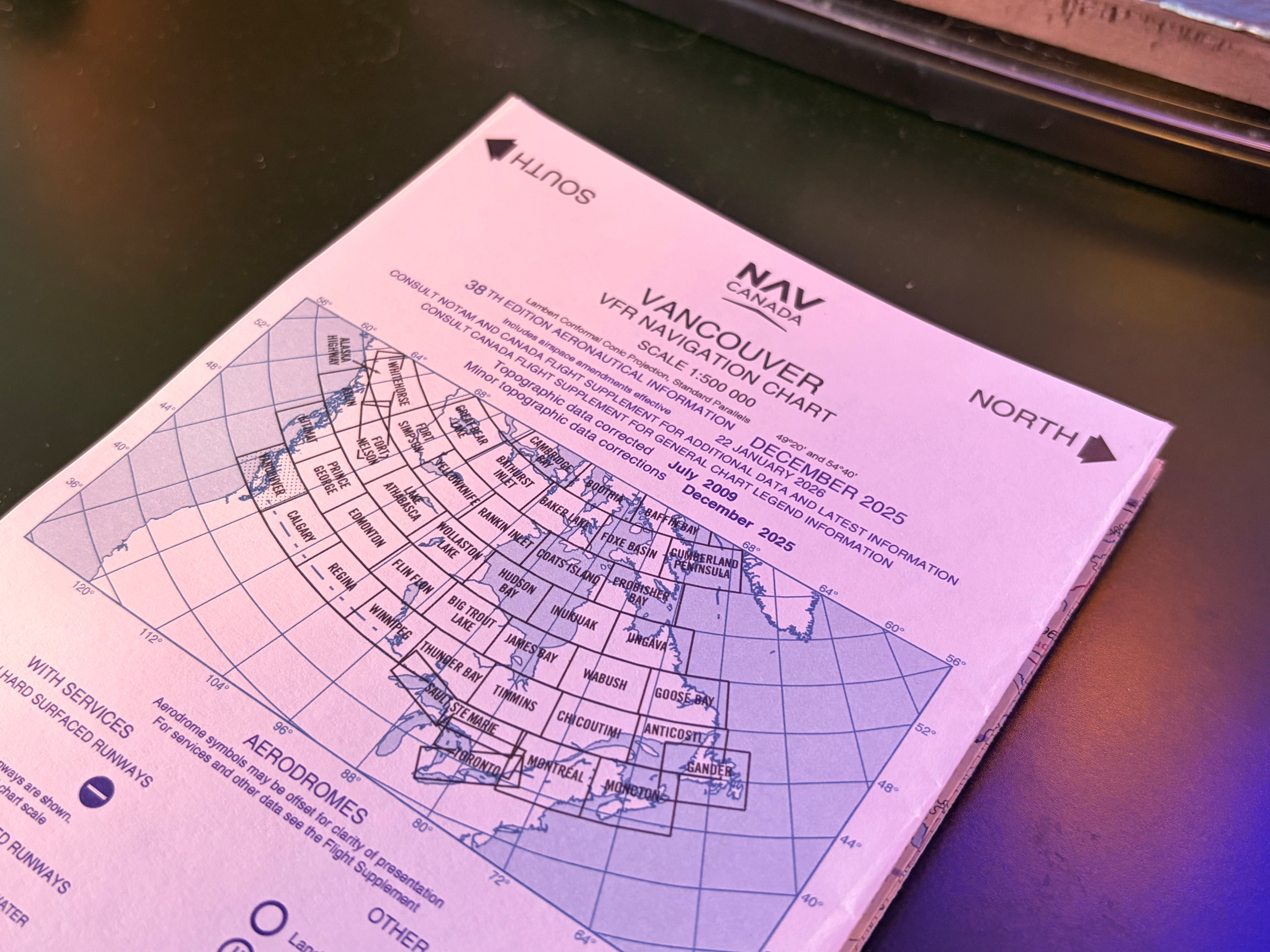 VFR NAVIGATION CHART (VANCOUVER)