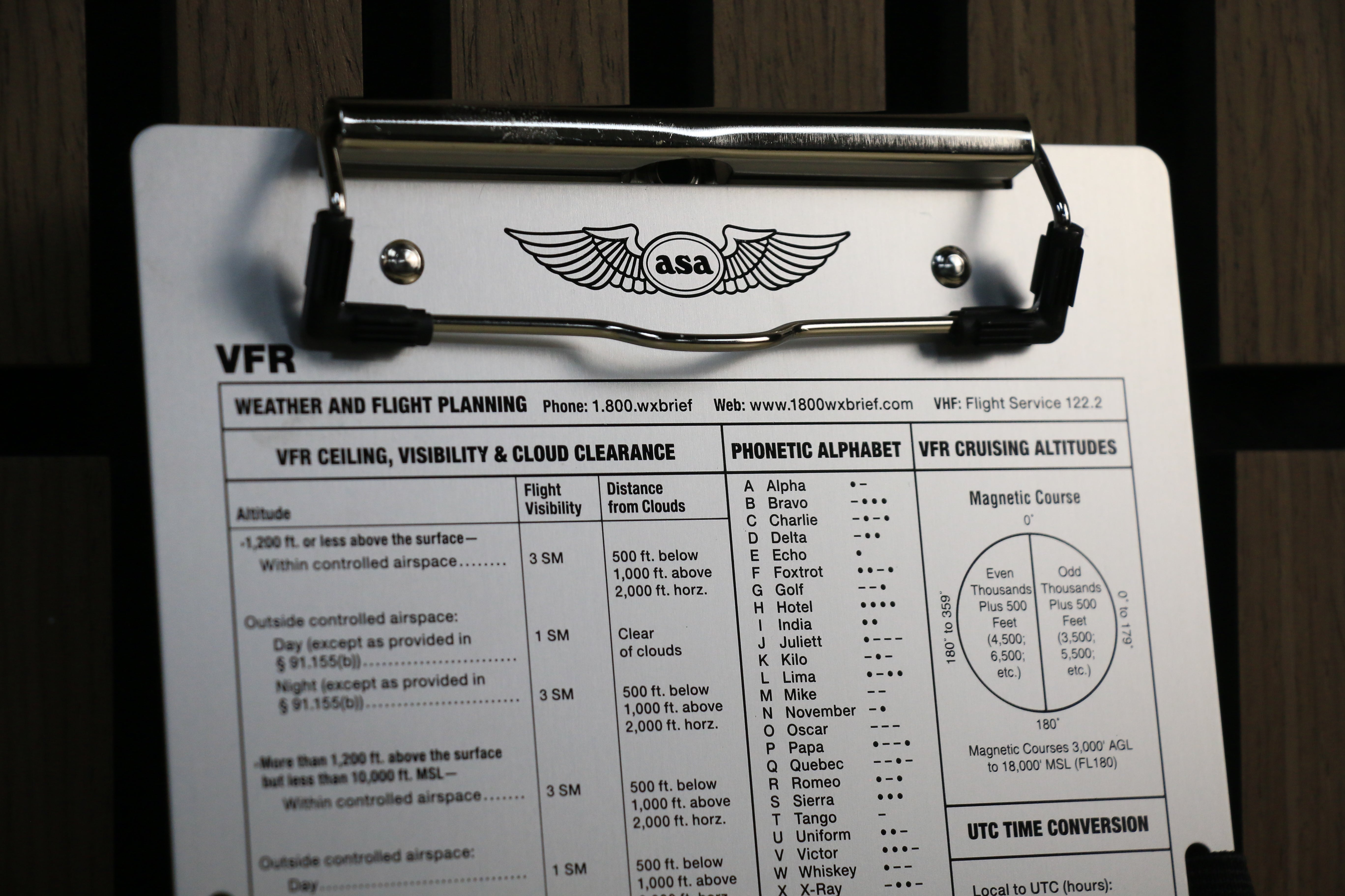 ASA VFR Kneeboard (KB-1-A)