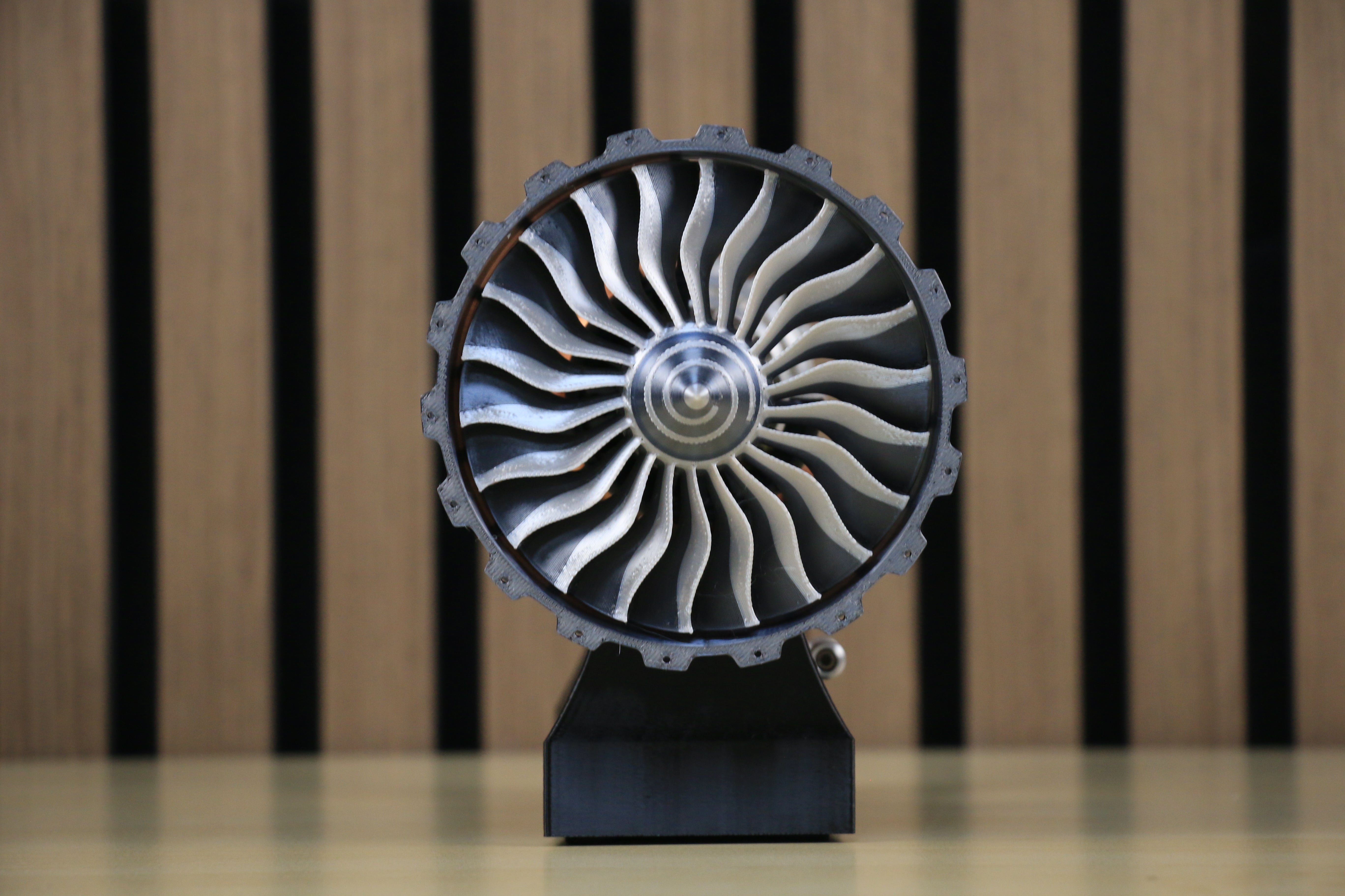 NikolaToy Turbofan engine model