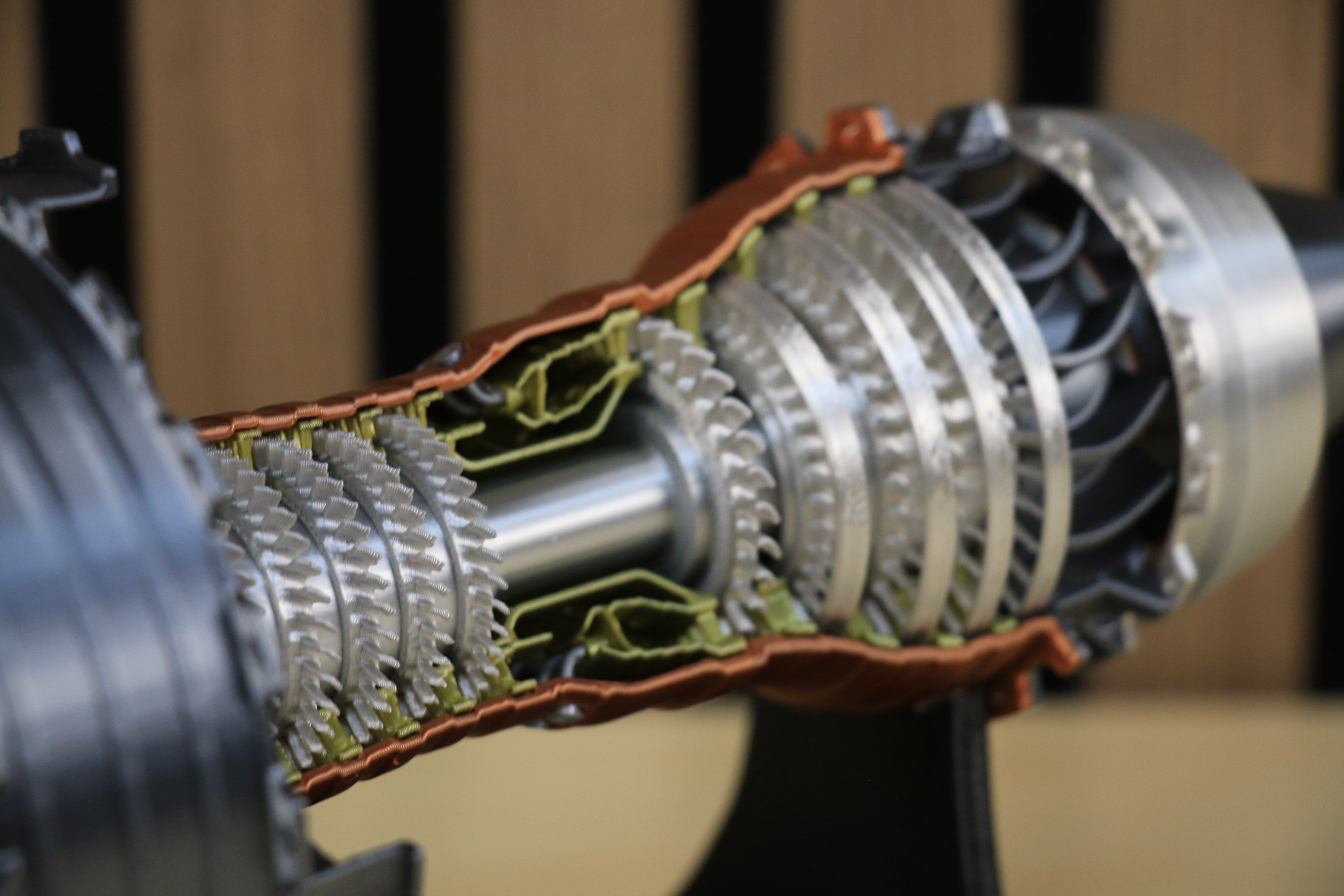 NikolaToy Turbofan engine model