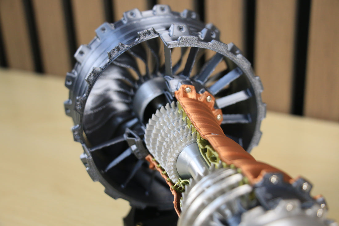 NikolaToy Turbofan engine model