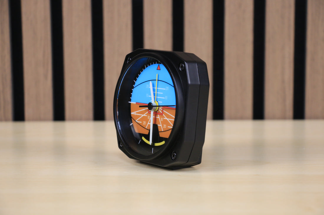Aviation Instrument Desk Clocks