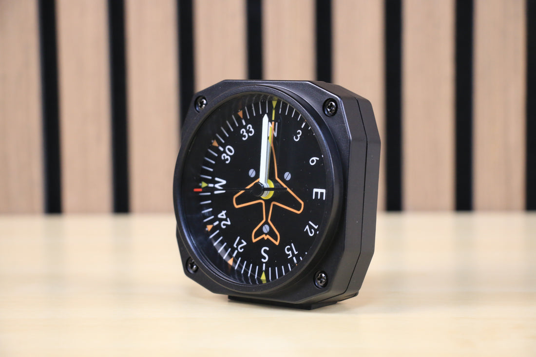 Aviation Instrument Desk Clocks