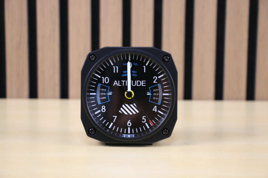 Aviation Instrument Desk Clocks