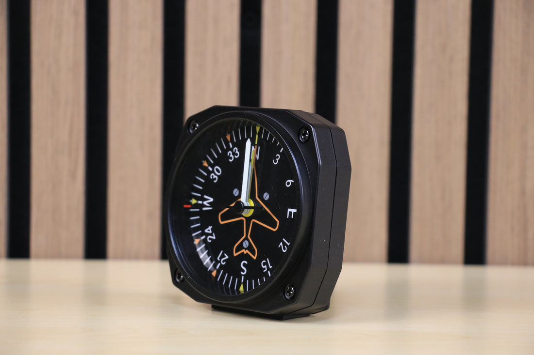 Aviation Instrument Desk Clocks