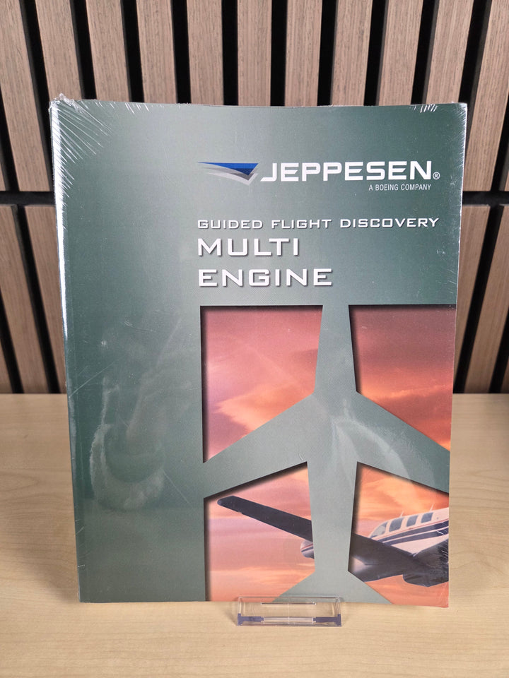 A book named "Multi engine guided flight discovery" published by Jeppesen