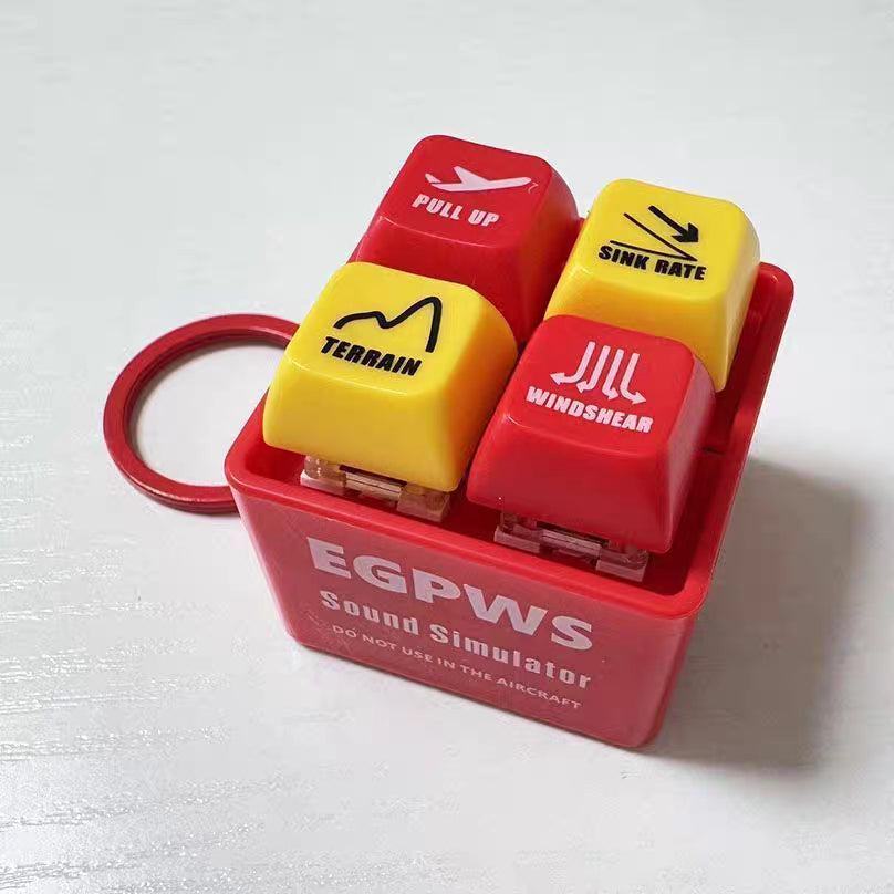 GPWS  Alarm Keychain