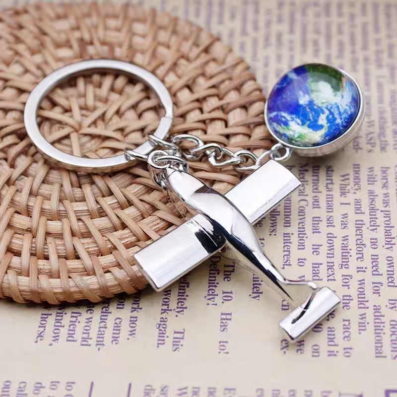 Airplane keychain