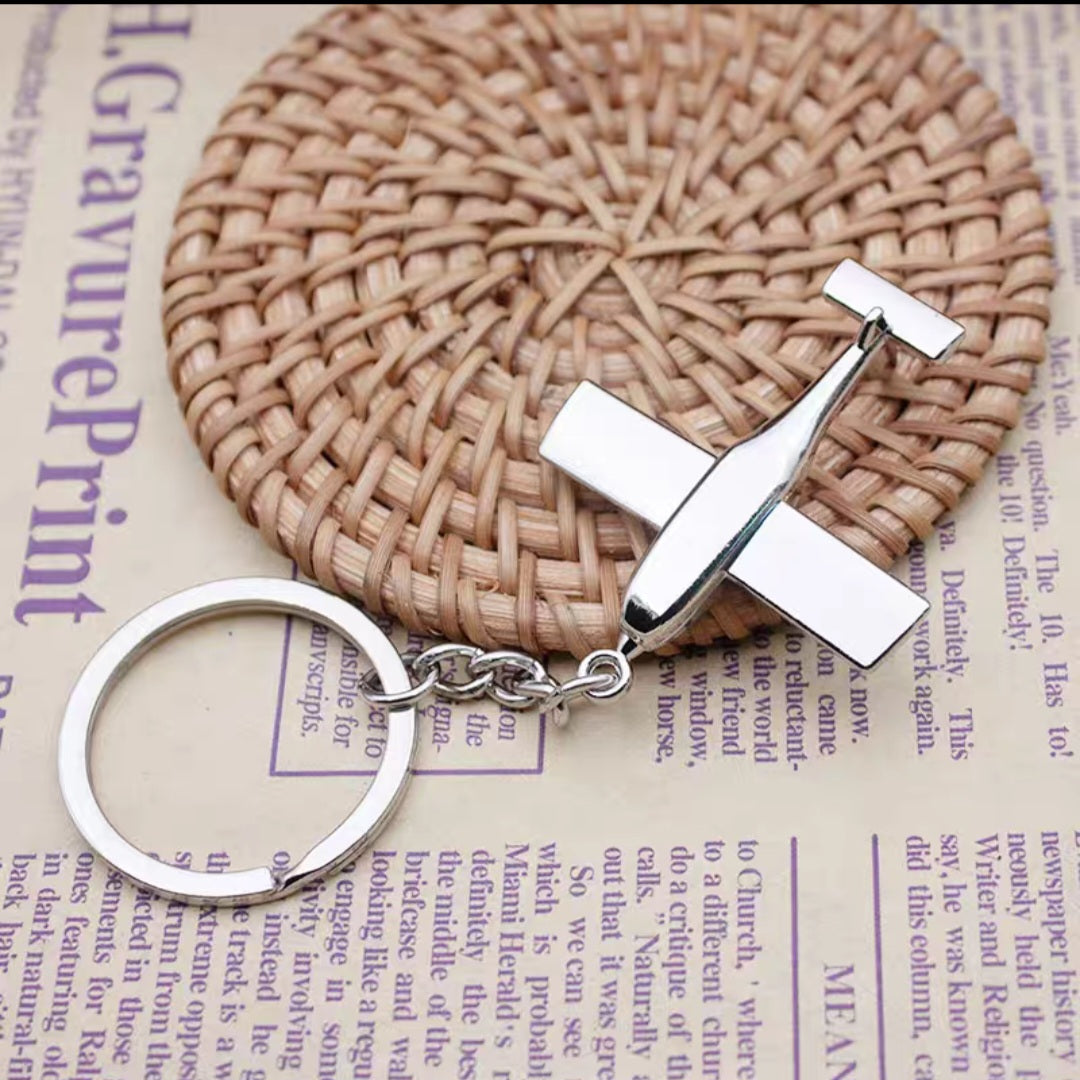 Airplane keychain