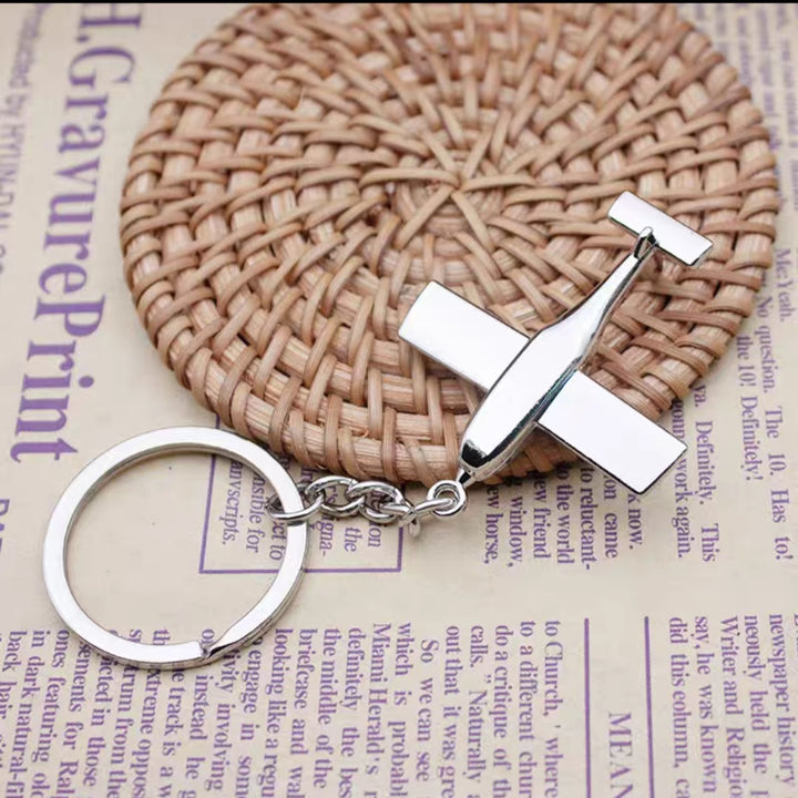 Airplane keychain