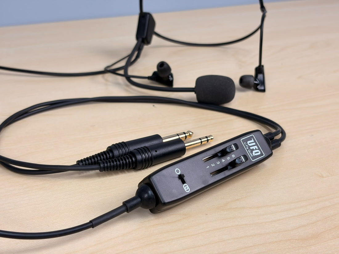 UFQ L2 Hi-Lite In-Ear ANR Aviation Headset
