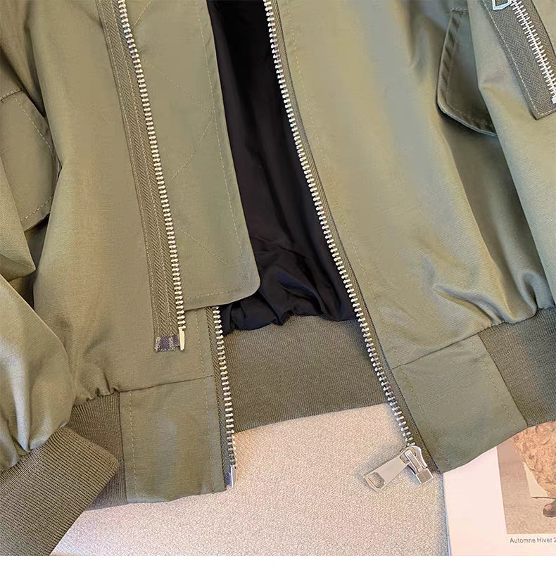 Female Bomber Jacket